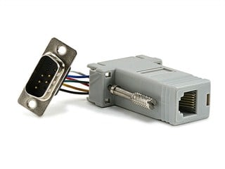 Product Image for DB9M/RJ-12,Modular Adapter 