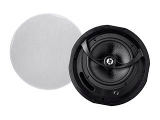 Monoprice Alpha In-Ceiling Speakers 8in Carbon Fiber 2-way (pair)