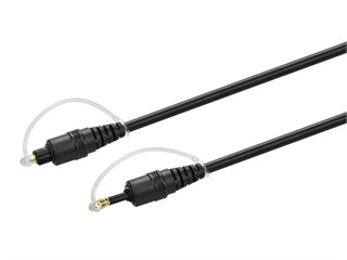 Product Image for S/PDIF Digital Optical Audio Cable, Toslink to Mini Toslink, 6ft