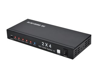Monoprice Blackbird 4K30 2x4 Video Splitter And Switch with HDMI