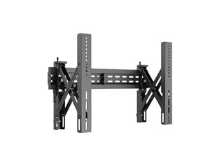 Monoprice Commercial Series Push-to-Pop-Out Video Wall TV Mount, Fits 37" to 70" TVs", Max Weight 99 lbs., Extension of 2.7in to 8.5in, VESA Patterns Up to 600x400, Security Brackets