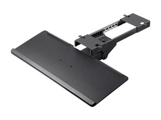 Workstream by Monoprice Adjustable Ergonomic Keyboard Tray With Full Size Platform