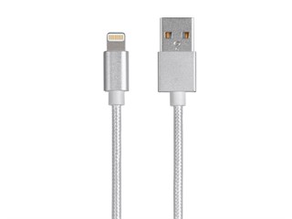 Monoprice Palette Series Apple MFi Certified Lightning to USB Charge and Sync Cable, 6ft White