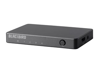 Monoprice Blackbird PRO 4K 4x1 HDMI Switch with Audio Extractor, HDR, 18Gbps, YCbCr 4:4:4