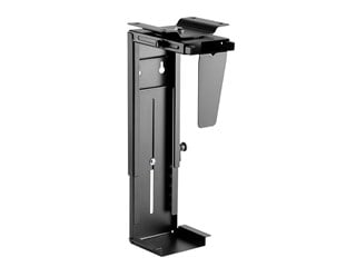 Workstream by Monoprice Computer Case CPU Tower Holder, Adjustable Under Desk PC Mount with Rotating Mechanism