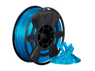 Monoprice Hi-Gloss 3D Printer Filament PLA 1.75mm 1kg/spool, Blue Green