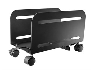 Workstream by Monoprice Steel Computer Case CPU Tower Mobile PC Mount Stand