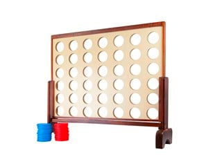 Pure Outdoor by Monoprice Giant Four-in-a-Row Game