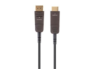 Monoprice SlimRun AV HDR DisplayPort to HDTV Cable, 4K@60Hz, AOC, 25ft