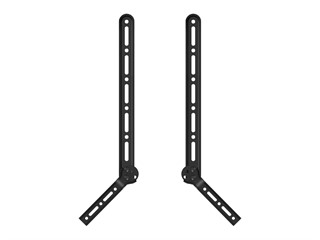 Monoprice Universal Soundbar Bracket with Adjustable Arms  Fits Displays 23in to 75in, Soundbars up to 33 lbs.