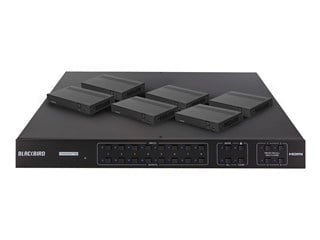 Blackbird 4K HDMI Matrix, 8x8, HDBaseT, HDR, 18G, 4K@60Hz, YCbCr 4:4:4, HDCP 2.2, EDID, IR, SPDIF, RCA, TCP/IP, RS-232, with 6 Receivers 70m