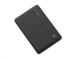 Monoprice Obsidian Plus Pocket USB Power Bank, Black, 5,000mAh, 2-Port Up to 2.1A Output for iPhone, Android, and Galaxy Devices