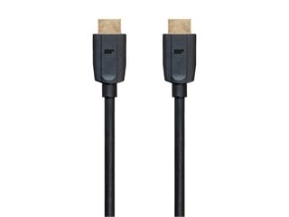 Monoprice 8K Ultra High Speed HDMI Cable, 48Gbps, Black, 15ft