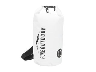 Pure Outdoor by Monoprice 10L Lightweight and Waterproof Dry Bag, White