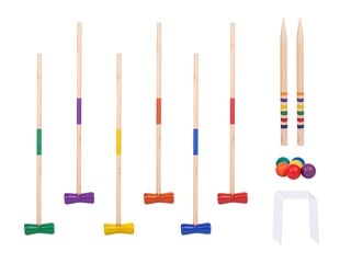 Pure Outdoor by Monoprice Six Player Croquet Set