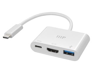 Monoprice 3-in-1 USB-C to 4K HDMI Multiport Adapter