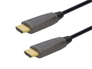 Monoprice SlimRun AV 8K Certified Ultra High Speed Active HDMI Cable, CMP Plenum rated, HDMI 2.1, AOC, 15m, 49ft