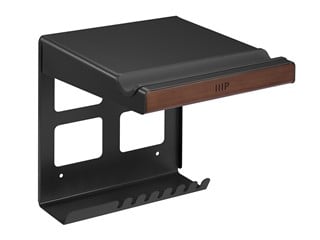 Monoprice On-Wall Bike Storage and Display Rack Mount System with Open Shelf and Gear Hooks