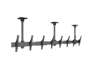 Monoprice Commercial Series 4x1 TV Ceiling Mount for Landscape Display Menu Boards, Fits 32" to 65" TVs with Adjustable Tilt