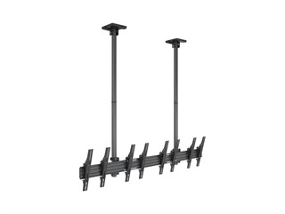 Monoprice Commercial Series 4x1 TV Ceiling Mount for Portrait Display Menu Boards, Fits 32" to 65" TVs with Adjustable Tilt
