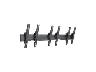 Monoprice Commercial Series 3x1 TV Wall Mount for Portrait Display Menu Boards, Fits 32" to 65" TVs with Adjustable Tilt