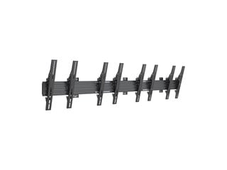 Monoprice Commercial Series 4x1 TV Wall Mount for Portrait Display Menu Boards, Fits 32" to 65" TVs with Adjustable Tilt