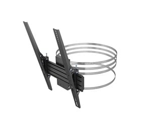 Monoprice Commercial Series Column Mount for Large Screen Landscape Display, Fits 55" to 86" TVs