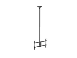 Monoprice Commercial Series Heavy-Duty Long Pole Ceiling Mount for Landscape Displays, Fits 43" to 86" TVs