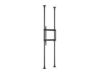 Monoprice Commercial Series Heavy Duty Large Screen Floor to Ceiling Mount for Portrait and Landscape Displays, Fits 50" to 100" TVs
