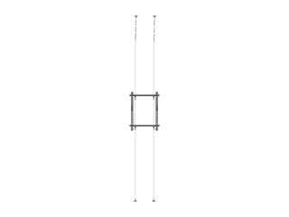 Monoprice Commercial Series Floor to Ceiling Wire Mount System for Landscape Displays, Fits 43" to 65" TVs