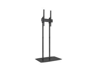 Monoprice Commercial Series Heavy-Duty Free-Standing Large Screen Floor Mount for Portrait Displays, Fits 43"-90" TVs