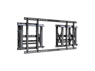Monoprice Commercial Series Push-to-Pop-Out Video Wall TV Mount for Large Screen Displays, Fits 85" to 120" TVs