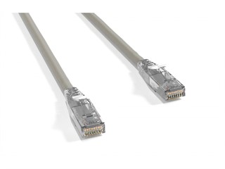 Cat6 24AWG UTP Ethernet Network Patch Cable - Snagless Boot, 20ft, Gray