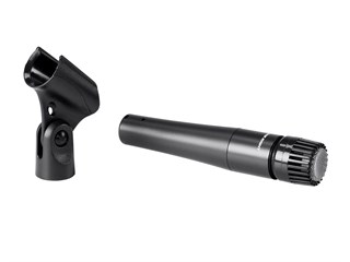 Stage Right by Monoprice Performance Dynamic Cardioid Instrument and Vocal Microphone w/ Clip