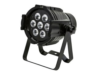 Stage Right by Monoprice 7x 8W LED PAR RGBW Wash Stage Light with DMX