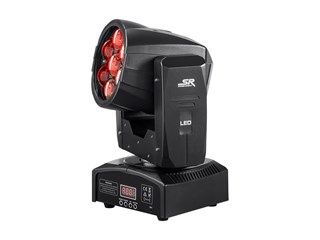 Stage Right by Monoprice Stage Wash 7x 12W RGBW LED Moving Head Light with Zoom