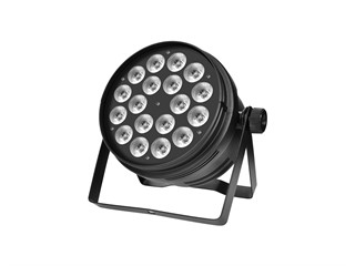 Stage Right by Monoprice 18x 10-Watt RGBW 4-in-1 LED Flat Par Stage Light