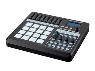 Stage Right by Monoprice SRP200 USB MIDI Pad Controller with 16x RGB Velocity-Sensitive Pads and 8x Sliders