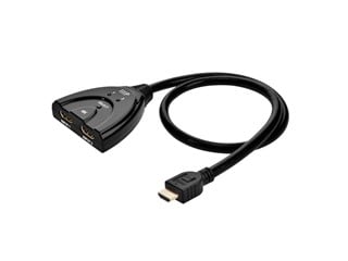 Monoprice Blackbird 4K60 2x1 Video Switch with HDMI Pigtail, HDCP 2.2