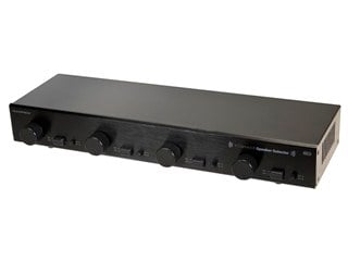 Monoprice Dual Source 4-Channel A/B Speaker Selector with Volume Control - Multi-Room Home Audio Switch