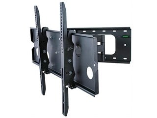 Monoprice Commercial Full Motion TV Wall Mount Bracket For 32&#34; To 60&#34; TVs up to 125lbs, Max VESA 750x450, Heavy Duty Works with Concrete and Brick