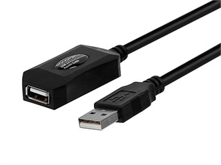 Product Image for 16ft 5M USB 2.0 A Male to A Female Active Extension / Repeater Cable (Kinect & PS3 Move Compatible Extension)
