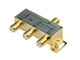 View product image Monoprice 3-Way Coaxial Splitter - image 1 of 2
