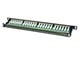 View product image Monoprice Entegrade Series SpaceSaver 19in Half-U Shielded Cat6A Patch Panel, 24 Ports Dual IDC (UL) - image 3 of 6