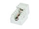 View product image Monoprice Cat5e Punch Down Slim Keystone Jack for 23-26AWG Solid Wire, White - image 2 of 3