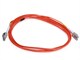 View product image Monoprice OM2 Fiber Optic Cable - LC/LC, UL, 50/125 Type, Multi-Mode, Orange, 3m, Corning - image 2 of 2