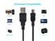 View product image Monoprice USB-A to Mini-B 2.0 Cable - 5-Pin, 28/28AWG, Black, 6ft - image 5 of 5