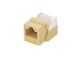 View product image Monoprice Cat5E RJ-45 Toolless Keystone Jack in Beige - image 1 of 5