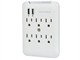 View product image Monoprice 6 Outlet Power Surge Protector Wall Tap with 2 USB Ports 2.4A - 540 Joules - image 1 of 3