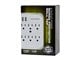 View product image Monoprice 6 Outlet Power Surge Protector Wall Tap with 2 USB Ports 2.4A - 540 Joules - image 3 of 3